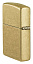 Зажигалка ZIPPO Classic с покрытием Street Brass, латунь/сталь, золотистая, 38x13x57 мм
