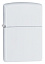 Зажигалка ZIPPO Classic с покрытием White Matte, латунь/сталь, белая, матовая, 38x13x57 мм