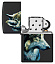 Зажигалка ZIPPO Linda Picken с покрытием Black Matte, латунь/сталь, черная, 38x13x57 мм