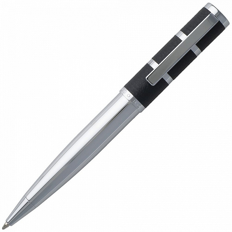 Набор Hugo Boss: конференц-папка с блокнотом А4 и ручка, черный