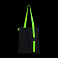 Шоппер Superbag black с ремувкой 4sb
