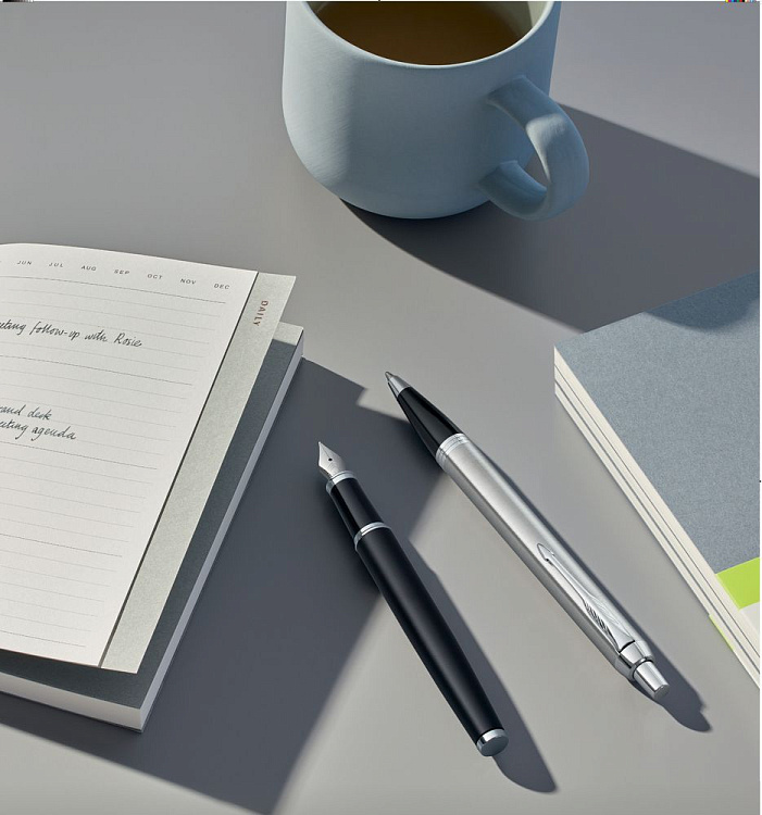 Ручка шариковая Parker IM Essential Stainless Steel CT