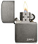 Зажигалка ZIPPO 1941 Replica ™ с покрытием Black Matte, латунь/сталь, чёрная, матовая, 38x13x57 мм