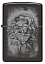 Зажигалка ZIPPO Clown с покрытием High Polish Black, латунь/сталь, черная, глянцевая, 38x13x57 мм