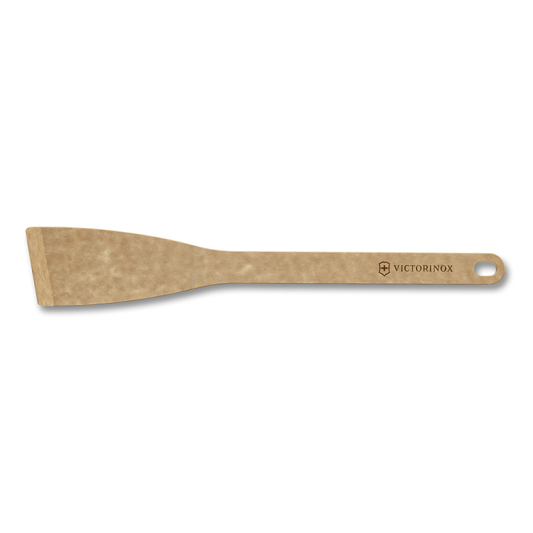 Лопатка со скошенным краем VICTORINOX Kitchen Utensils, 325x54 мм, бумажный композит, бежевая
