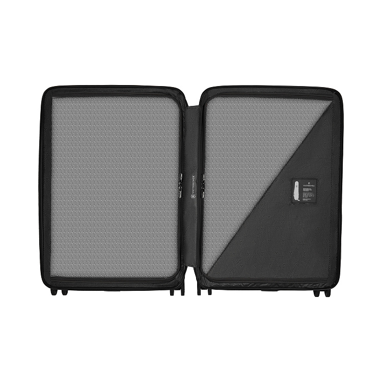 Чемодан VICTORINOX Airox, черный, 100% поликарбонат Makrolon, 46x29x69 см, 74 л