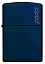 Зажигалка ZIPPO Classic с покрытием Navy Matte, латунь/сталь, синяя, матовая, 38x13x57 мм