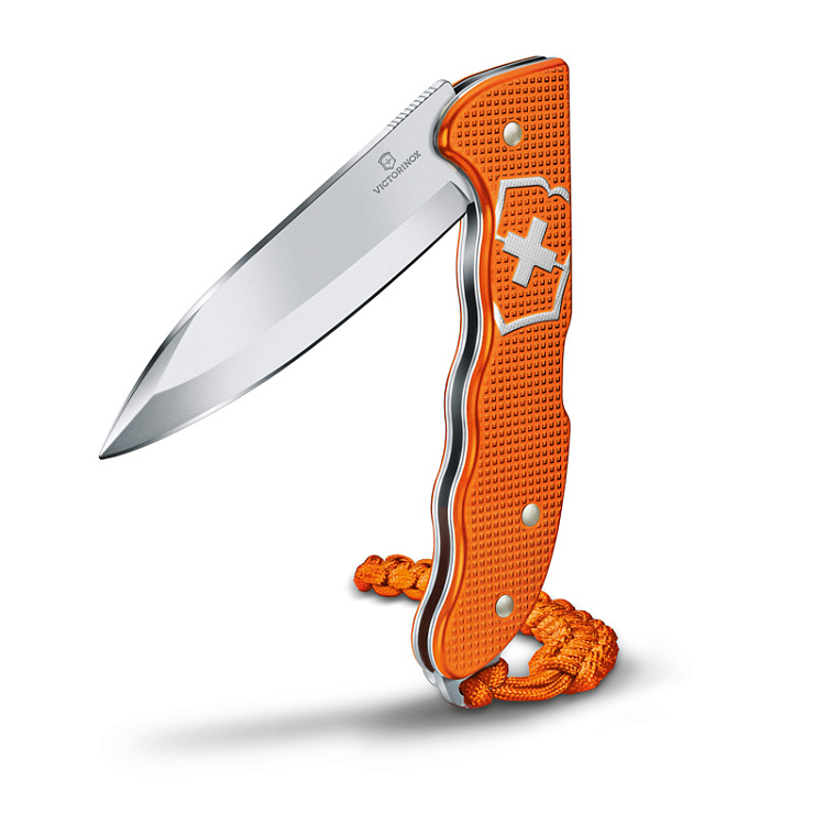 Нож охотника VICTORINOX Hunter Pro Alox LE 2021 130 мм, 4 функции, с фиксатором лезвия, оранжевый