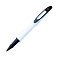 Ручка-роллер Pierre Cardin ACTUEL. Цвет - белый. Упаковка P-1