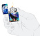 Зажигалка ZIPPO Wolf Design с покрытием 540 Matte, латунь/сталь, разноцветная, матовая, 38x13x57 мм