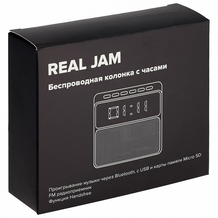 Беспроводная колонка с часами Real Jam
