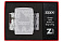 Зажигалка ZIPPO Armor® с покрытием High Polish Chrome, латунь/сталь, серебристая, 38x13x57 мм