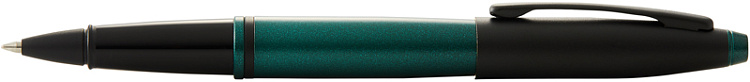 Ручка-роллер Cross Calais Matte Green and Black Lacquer