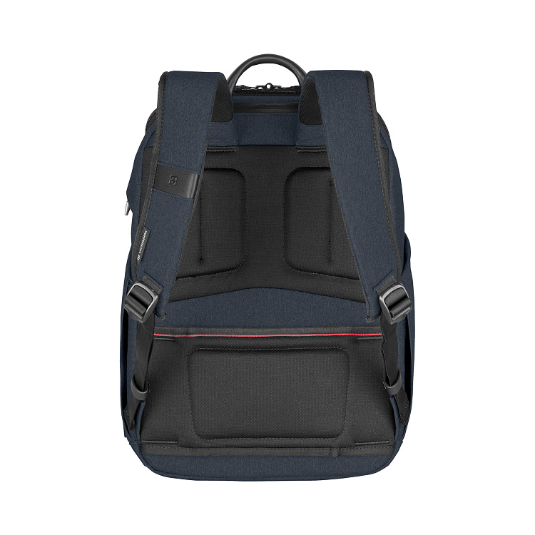 Рюкзак VICTORINOX Architecture Urban 2 City Backpack 14'', синий, полиэстер / кожа, 30x19x42 см, 17л