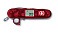 Нож перочинный VICTORINOX Traveller, 91 мм, 27 функций, полупрозрачный красный
