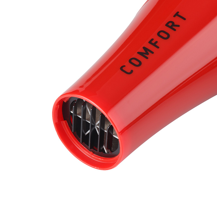 Фен DEWAL BEAUTY Comfort Red, красный, 2200 Вт, 1 насадка