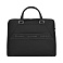 Портфель VICTORINOX Victoria Signature Briefcase, черный, нейлон/кожа, 42x13x30 см, 13 л
