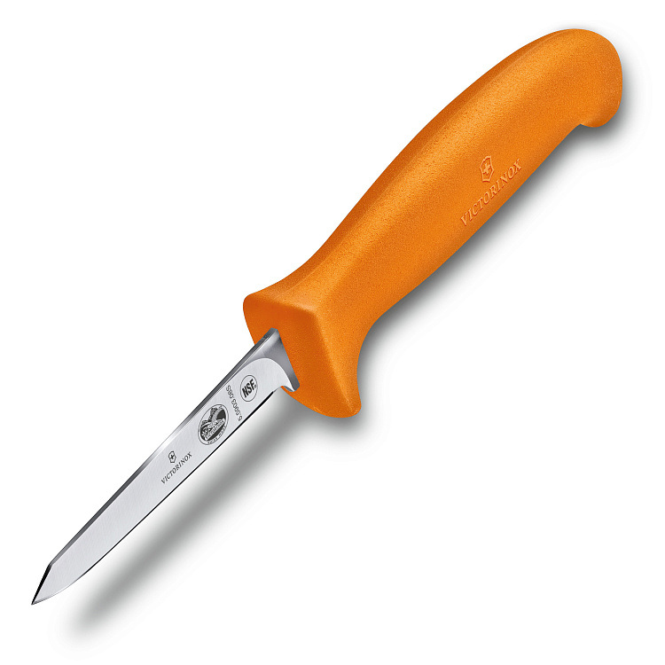 Нож для птицы VICTORINOX Fibrox с лезвием 8 см, оранжевый