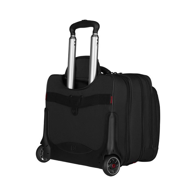 Мобильный офис WENGER Patriot с чехлом для ноутбука 15,6'', черный, 100% полиэстер 43х41х31 см, 25 л
