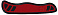 Передняя накладка для ножей VICTORINOX 111 мм, нейлоновая, красно-чёрная