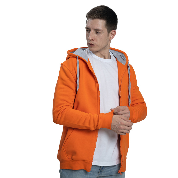 New Gen Толстовка-кенгуру (худи) с капюшоном на молнии 320 г/м2