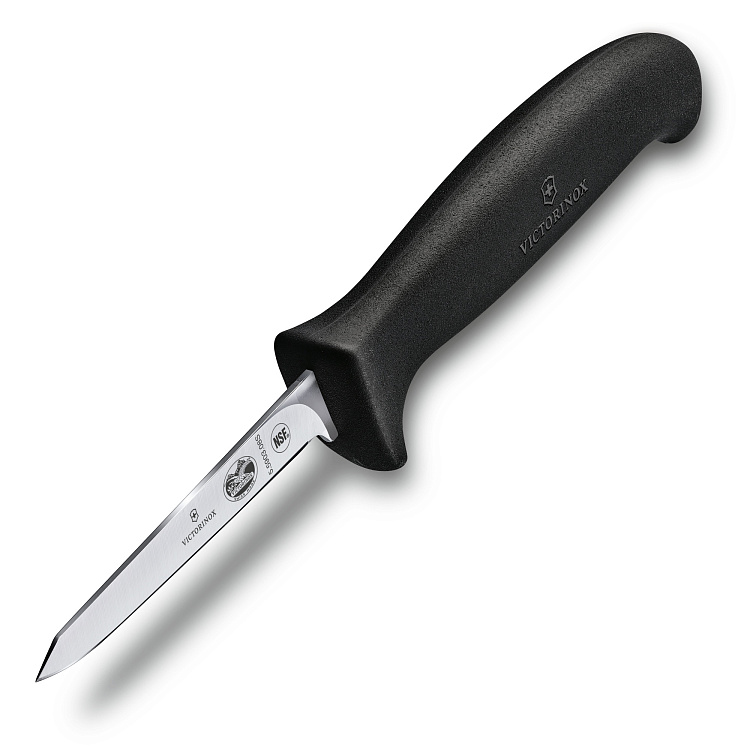 Нож для птицы VICTORINOX Fibrox с лезвием 8 см, чёрный