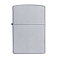 Зажигалка ZIPPO Classic с покрытием Satin Chrome™, латунь/сталь, серебристая, матовая, 38x13x57мм