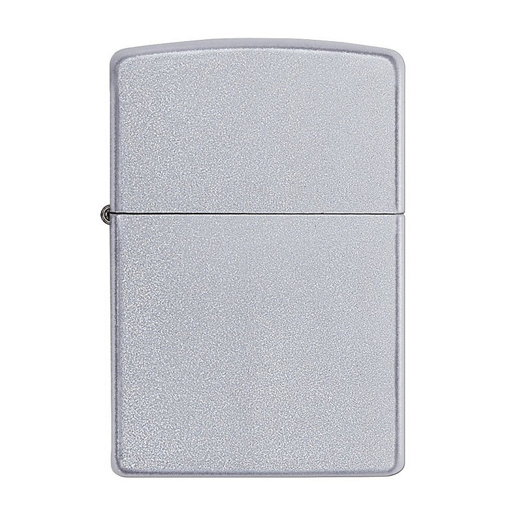 Зажигалка ZIPPO Classic с покрытием Satin Chrome™, латунь/сталь, серебристая, матовая, 38x13x57мм