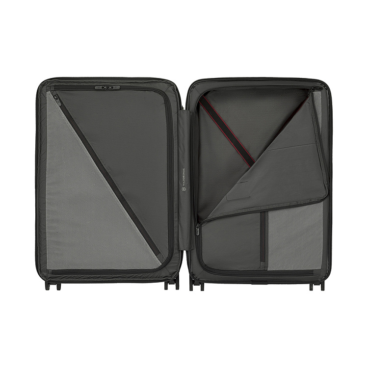 Чемодан VICTORINOX Airox Advanced, серо-синий матовый, 100% поликарбонат Makrolon, 46x29x69 см, 75 л
