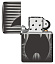Зажигалка ZIPPO Classic с покрытием High Polish Black, латунь/сталь, черная, глянцевая, 38x13x57 мм