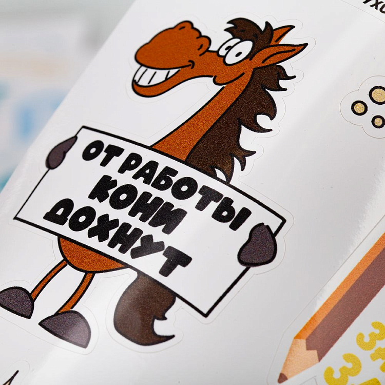 Наклейки из ПВХ Sticker Pack на заказ