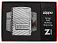Зажигалка ZIPPO Armor® с покрытием High Polish Chrome, латунь/сталь, серебристая, 38x13x57 мм
