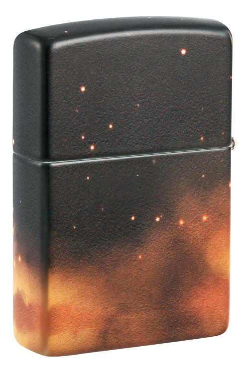 Зажигалка ZIPPO Mythological с покрытием Glow In The Dark Green, латунь/сталь, черная, 38x13x57 мм