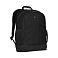 Рюкзак WENGER Quadma 16'', черный, полиэстер, 33x17x43 см, 22 л