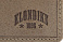 Бумажник KLONDIKE «Tony», натуральная кожа в коричневом цвете, 12 х 9 см