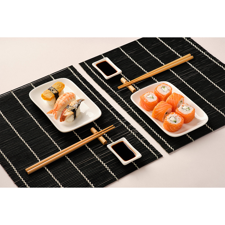 Набор для сервировки суши Tokyo (10 предметов), черный