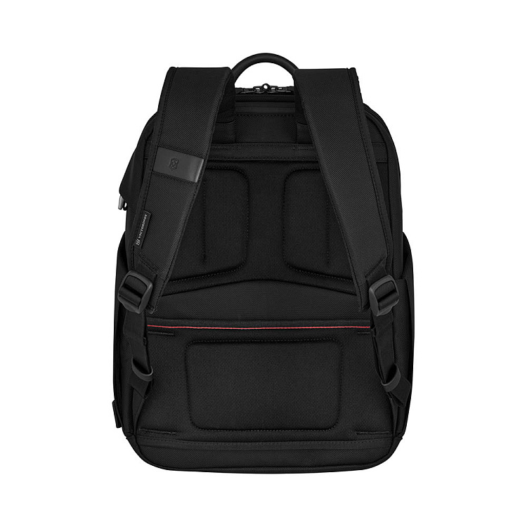 Рюкзак VICTORINOX Architecture Urban2 City Backpack 14'', черный, полиэстер/кожа, 30x19x42 см,17 л