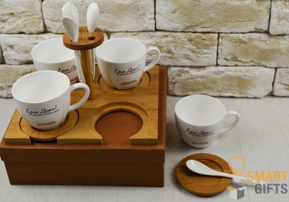 Чайный набор для проекта Юлии Высоцкой "Едим дома"