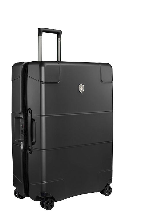 Чемодан VICTORINOX Lexicon, чёрный, 100% поликарбонат, 50x32x75 см, 105 л