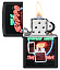 Зажигалка ZIPPO Classic с покрытием Black Matte, латунь/сталь, черная, матовая, 38x13x57 мм