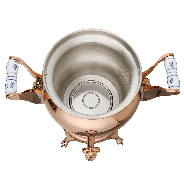 Самовар BEEM модель Odessa, 3 литра, золотистый