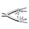 Мультитул VICTORINOX SwissTool Spirit MX, 105 мм, 24 функции, серебристый, в нейлоновом чехле