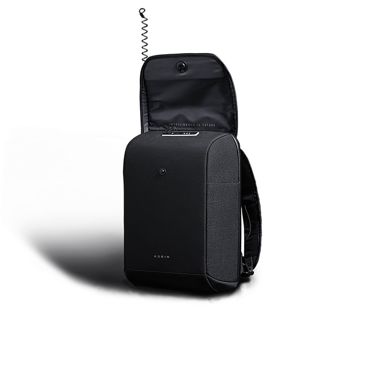 Рюкзак ClickPack X 45х32х15,5 см, с клапаном, черный