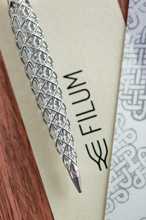 Вечная ручка Pininfarina FILUM TITANIUM Limited Edition с двумя наконечниками