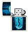 Зажигалка ZIPPO Woman in Tube с покрытием Glow In The Dark Green, латунь/сталь, белая, 38x13x57 мм