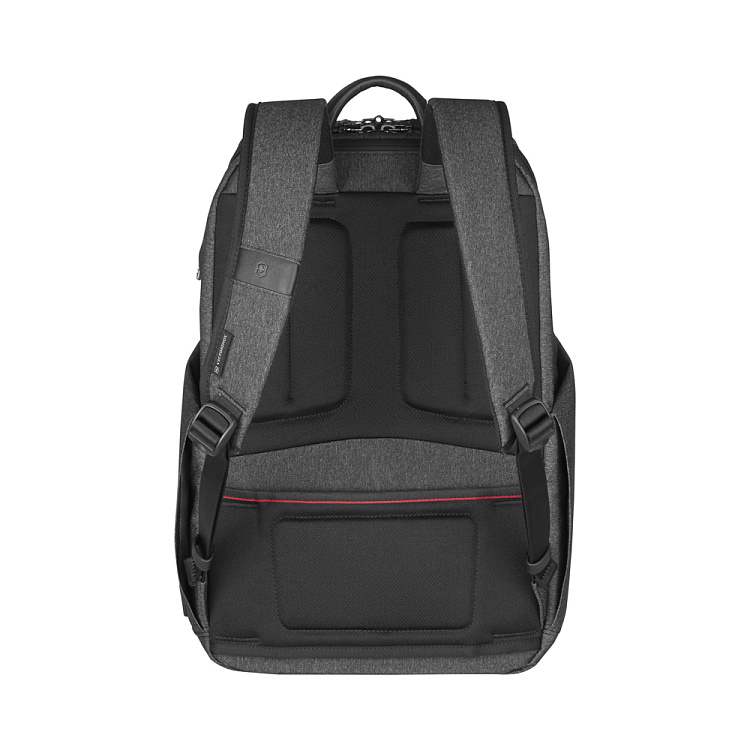 Рюкзак VICTORINOX Architecture Urban2 Deluxe Backpack 15”, серый, полиэстер/кожа, 31x23x46 см, 23 л