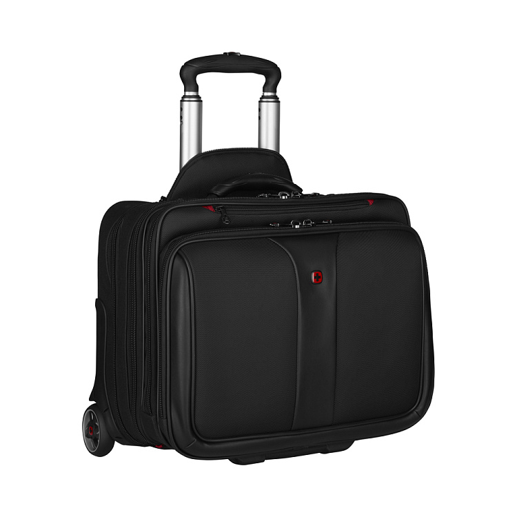 Мобильный офис WENGER Patriot с чехлом для ноутбука 15,6'', черный, 100% полиэстер 43х41х31 см, 25 л