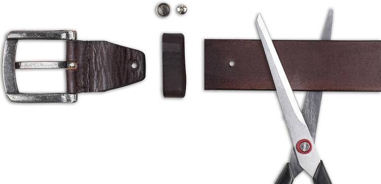 Ремень KLONDIKE Creek, односторонний, натуральная воловья кожа, цвет тёмно-коричневый, 110 х 4 см