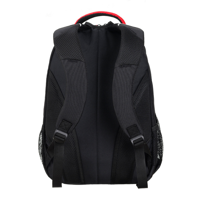 Рюкзак TORBER ROCKIT с отделением для ноутбука 15.6", чёрный/красный, нейлон, 32 х 14 х 50 см, 22л