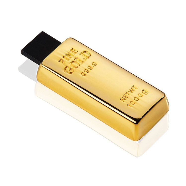 USB-Flash Drive слиток золота (флешка-слиток) ME006